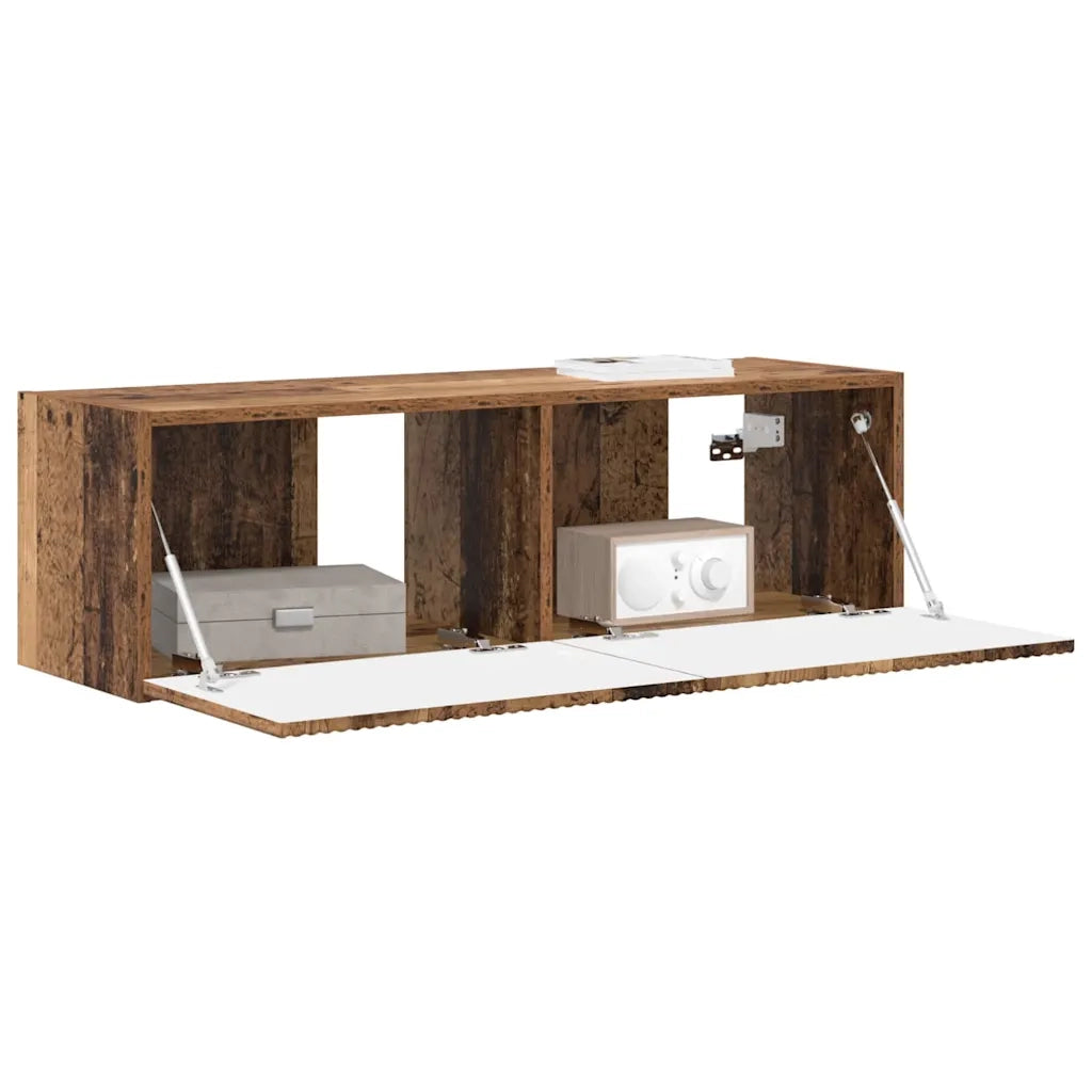 Mobile TV da parete Legno vecchio 98 x 31 x 29,5 cm 892245