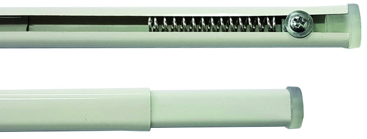 SCORRITENDA A PRESSIONE PIATTY Col. Bianco  cm. 39÷60 10.00 pz