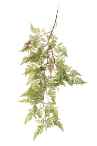 Set 4 Foglie Artificiali Felce Cadente 99 cm