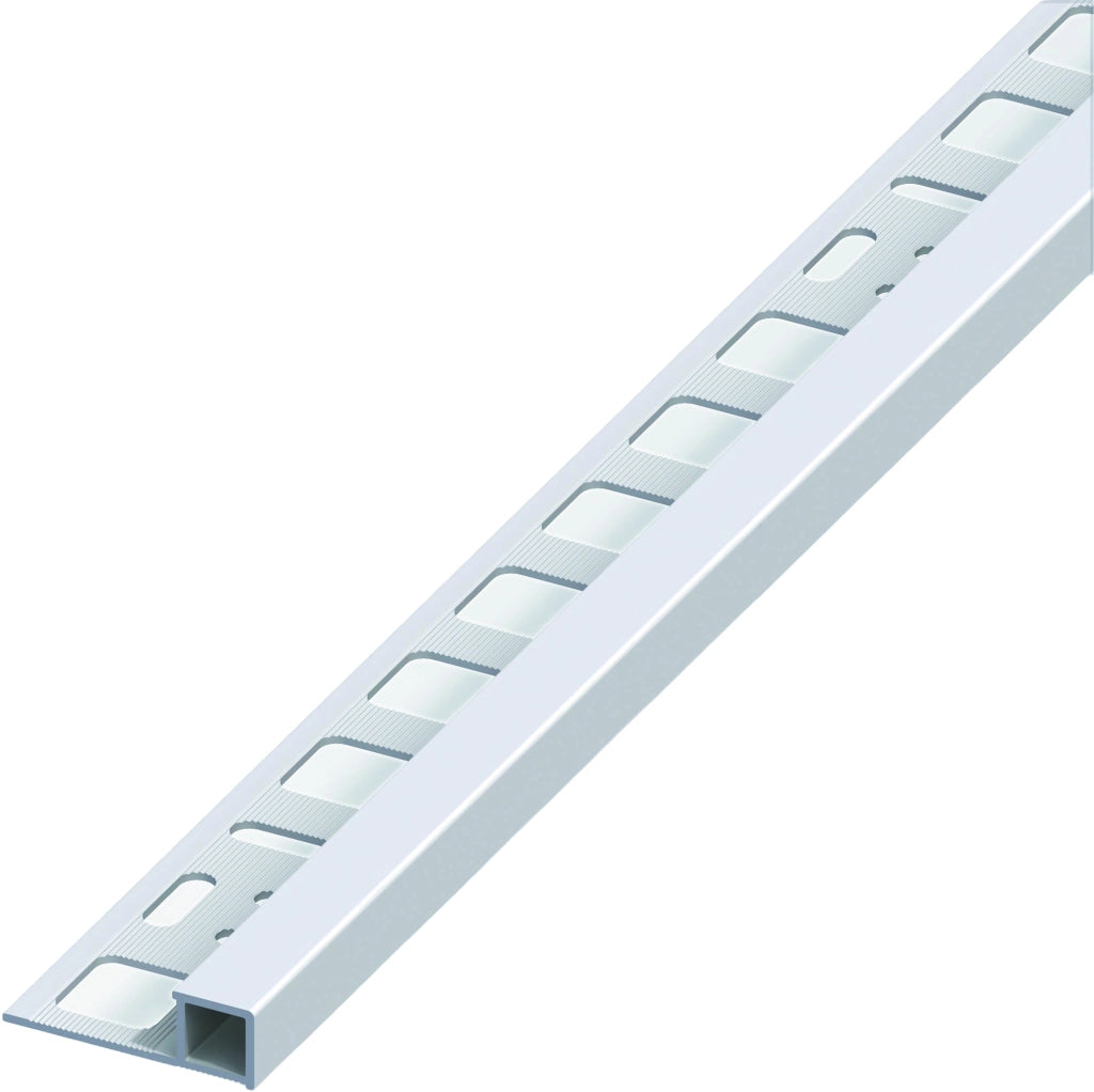 Alfer PROFILO QUADRATO CHIUSO JOLLY ALLUMINIO Argento Satinato mm. 12,5x2,5 mt. 5.00 pz