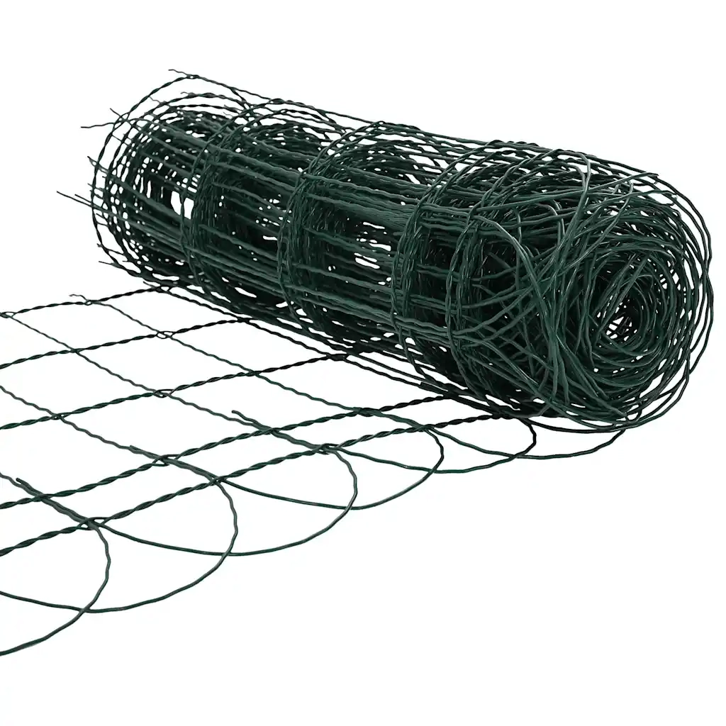 Recinzione per Giardino in Ferro Verniciato a Polvere 25x0,65 m 141074
