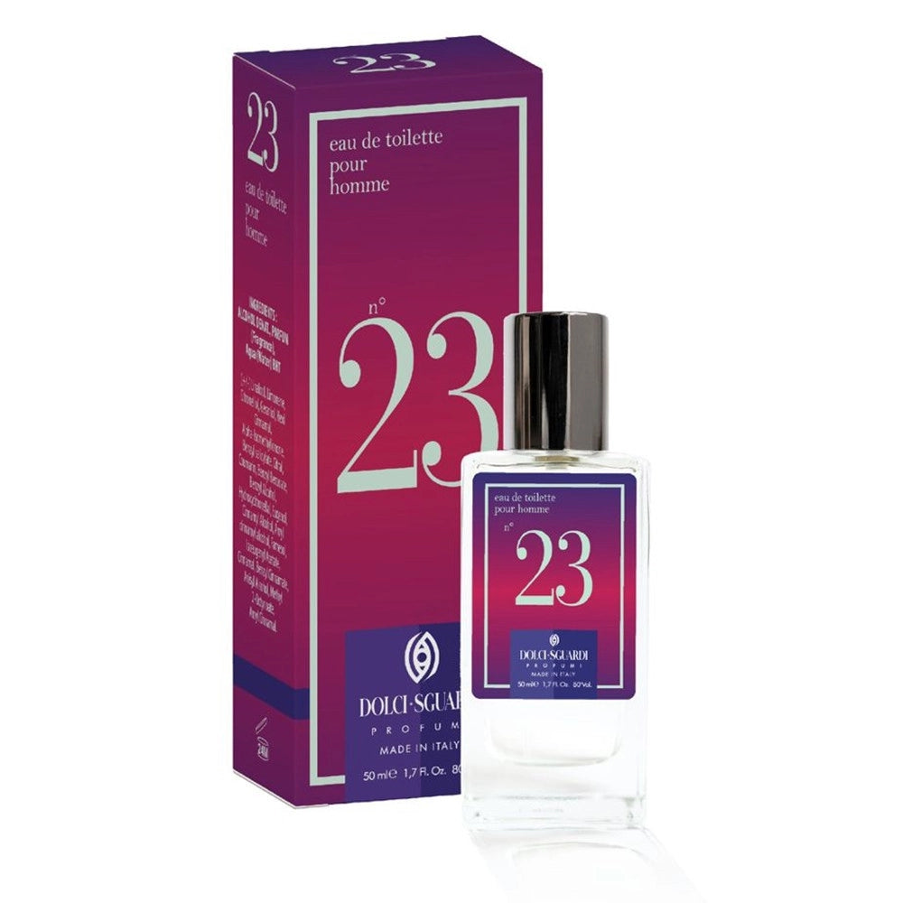 Trade Shop - Profumo Corpo Eau De Toilette Per Uomo N°23 Da 50 Ml Fragranza Intensa Audace 005731 -