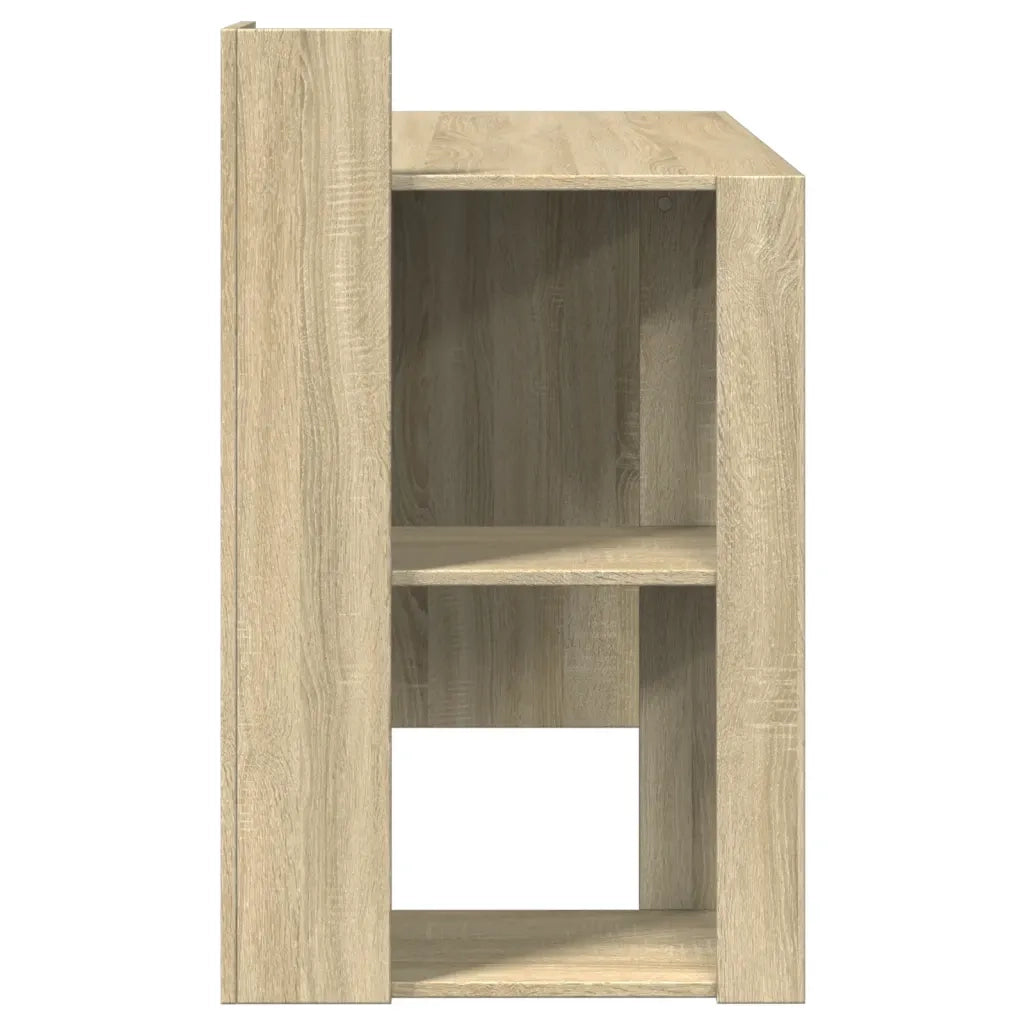 vidaXL Scrivania Rovere Sonoma 103,5x56,5x94 cm in Legno Multistrato
