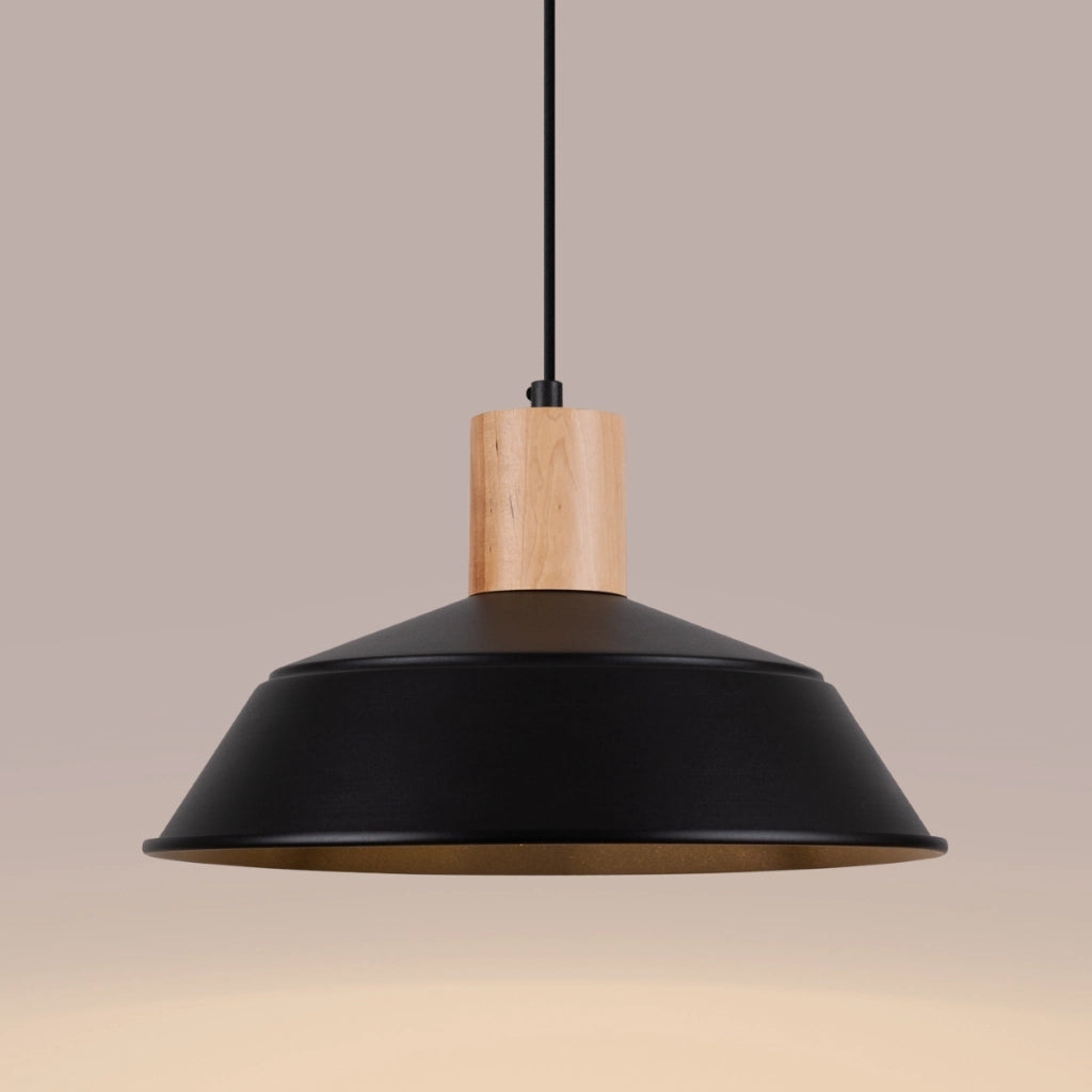 Lampada a sospensione FANO nero