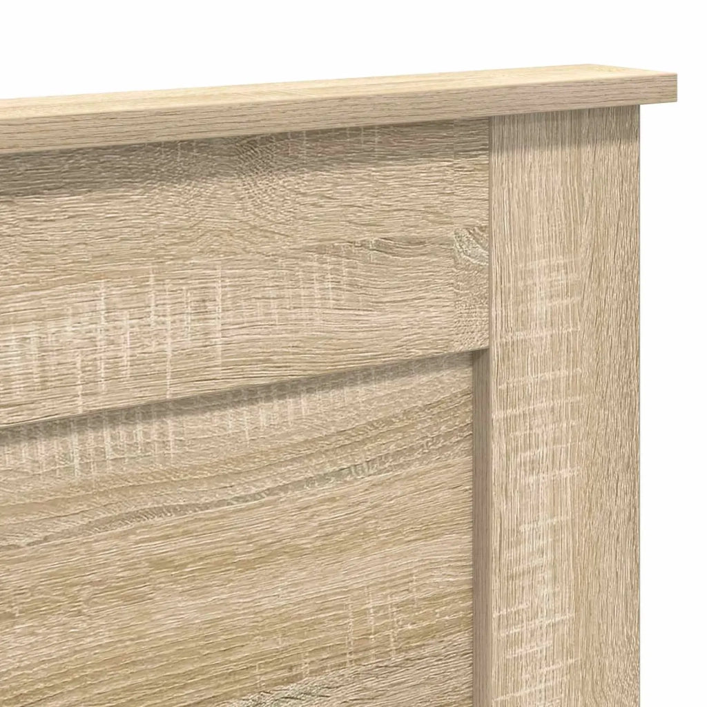 Testiera con testiera Rovere Sonoma 200 cm Legno multistrato 887419