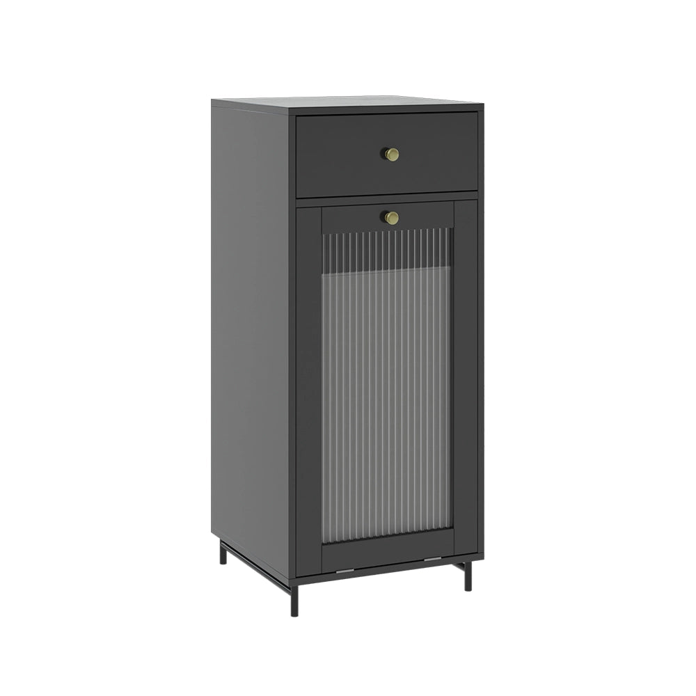 Mobiletto midi Malte Grigio 40 x 96 cm con cassetto Vicco