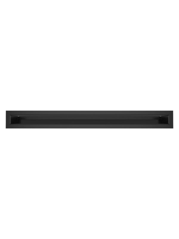 Griglia di ventilazione per camino Nera- Loft 60x600