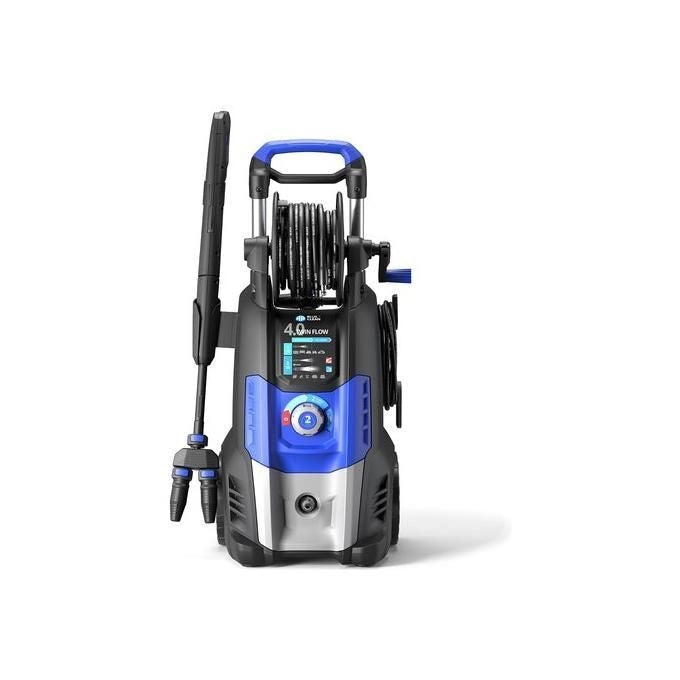 AR Blue Clean 4.0 TWIN FLOW Idropulitrice Alta Pressione Dualtech System 2500 W 150 Bar 810 l-h colore Blu