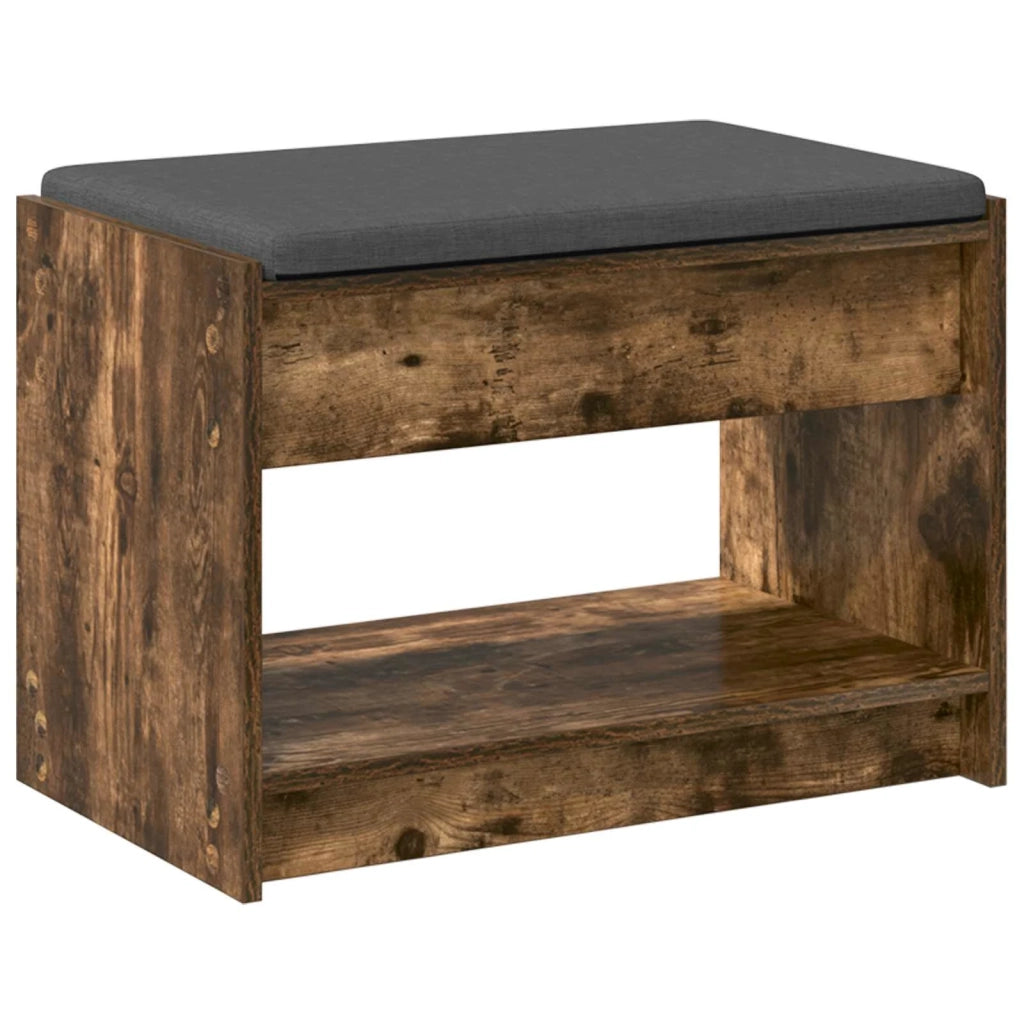 Panca per ingresso Quercia Affumicata 63 x 38 x 45 cm 891572