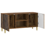 Mobile TV | Armadietto TV | Mobile Porta TV 102 x 34,5 x 50 cm Legno antico Legno ingegnerizzato