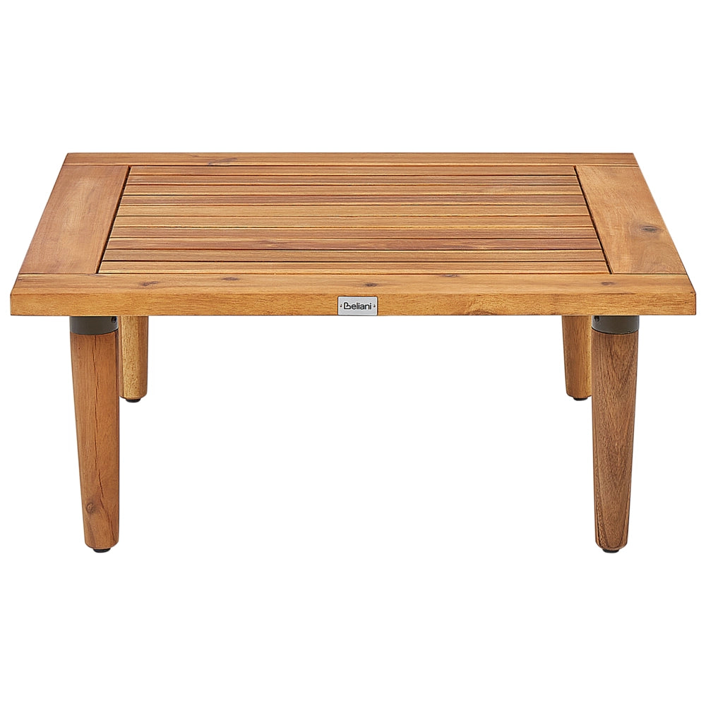 Set Divani Da Giardino Cuscini Bianchi In Legno Massello Di Acacia Set Conversazione Da Esterno Moderno A 2 Posti Poltrone Con Tavolino