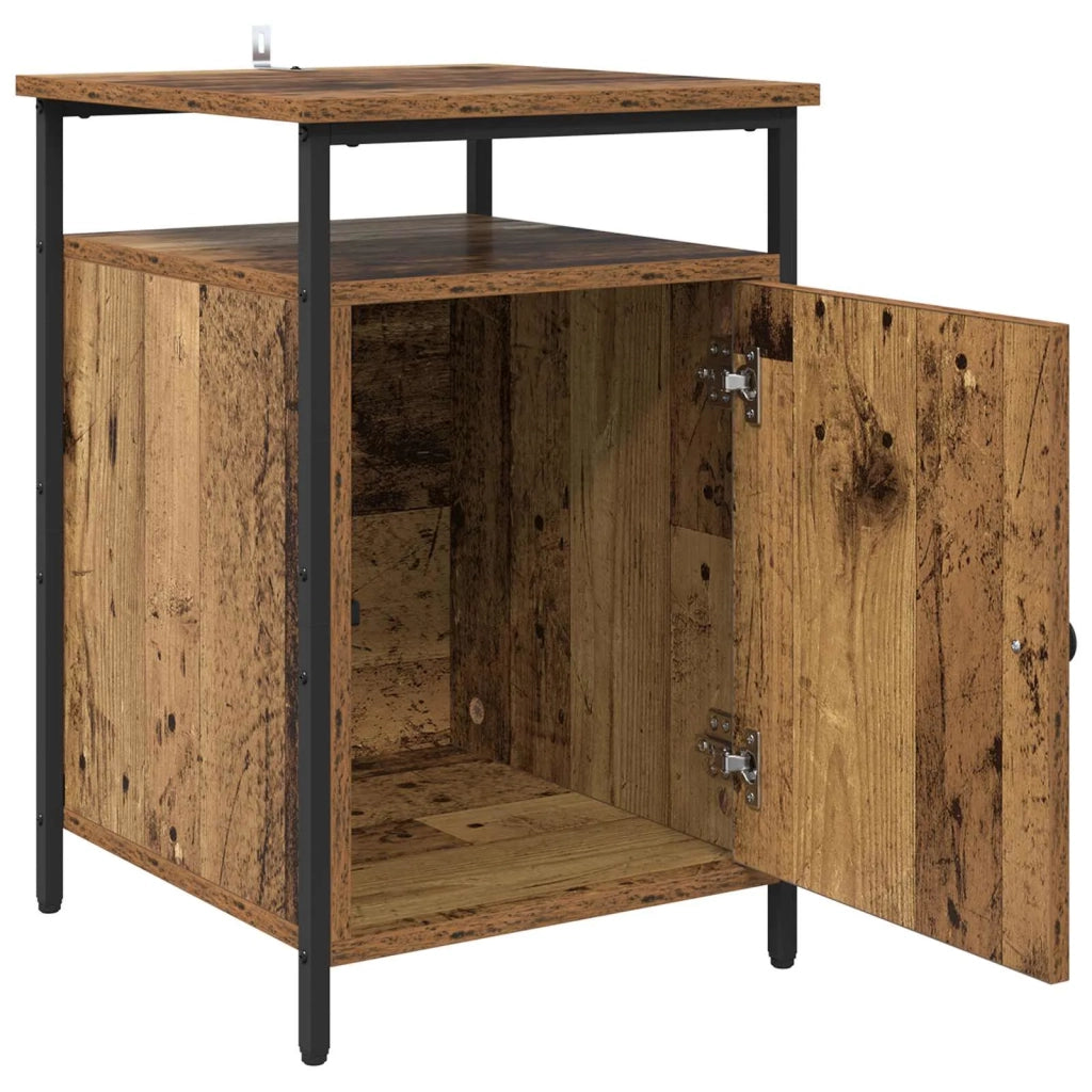 Armadio da Notte 2 pcs Legno vecchio 40 x 42 x 60cm 881807
