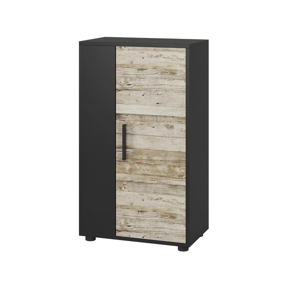 Vicco Cassettiera Rovere nero/sabbia 50.1 x 87.3 cm con 2 scomparti