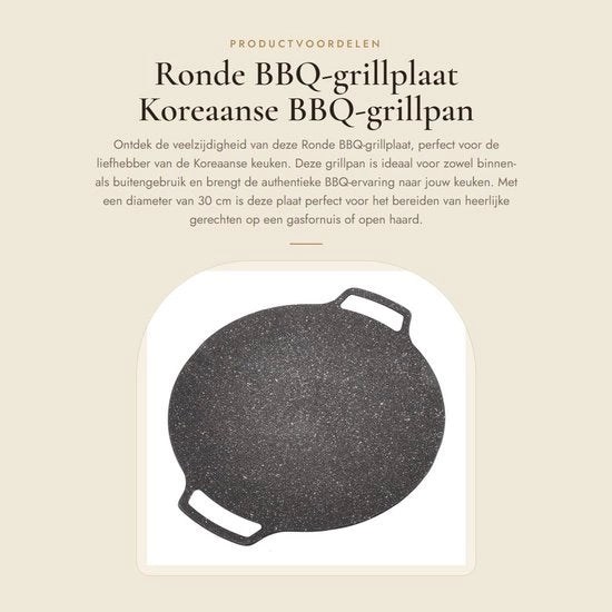 Piastaplanca per barbecue 30cm - Piastaplanca per BBQ coreano - Lega di alluminio - Adatto per piastaplanca inducto - Attrezzatura per barbecue - Buona resistenza alla deformazione - Piastaplanca per griglia