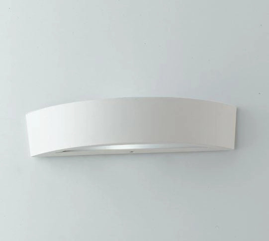 APPLIQUE BIEMISSIONE TUCSON BIANCA 2 LUCI ATTACCO E14 IP44 36X9,6X7,5CM IN ALLUMINIO
