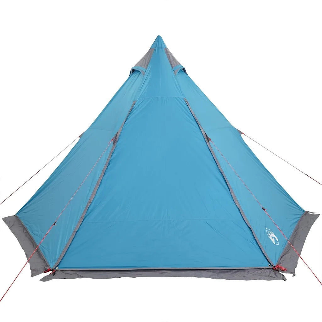 Tenda Familiare Tipi per 6 Persone-Tenda da campeggio Blu Impermeabile 960953