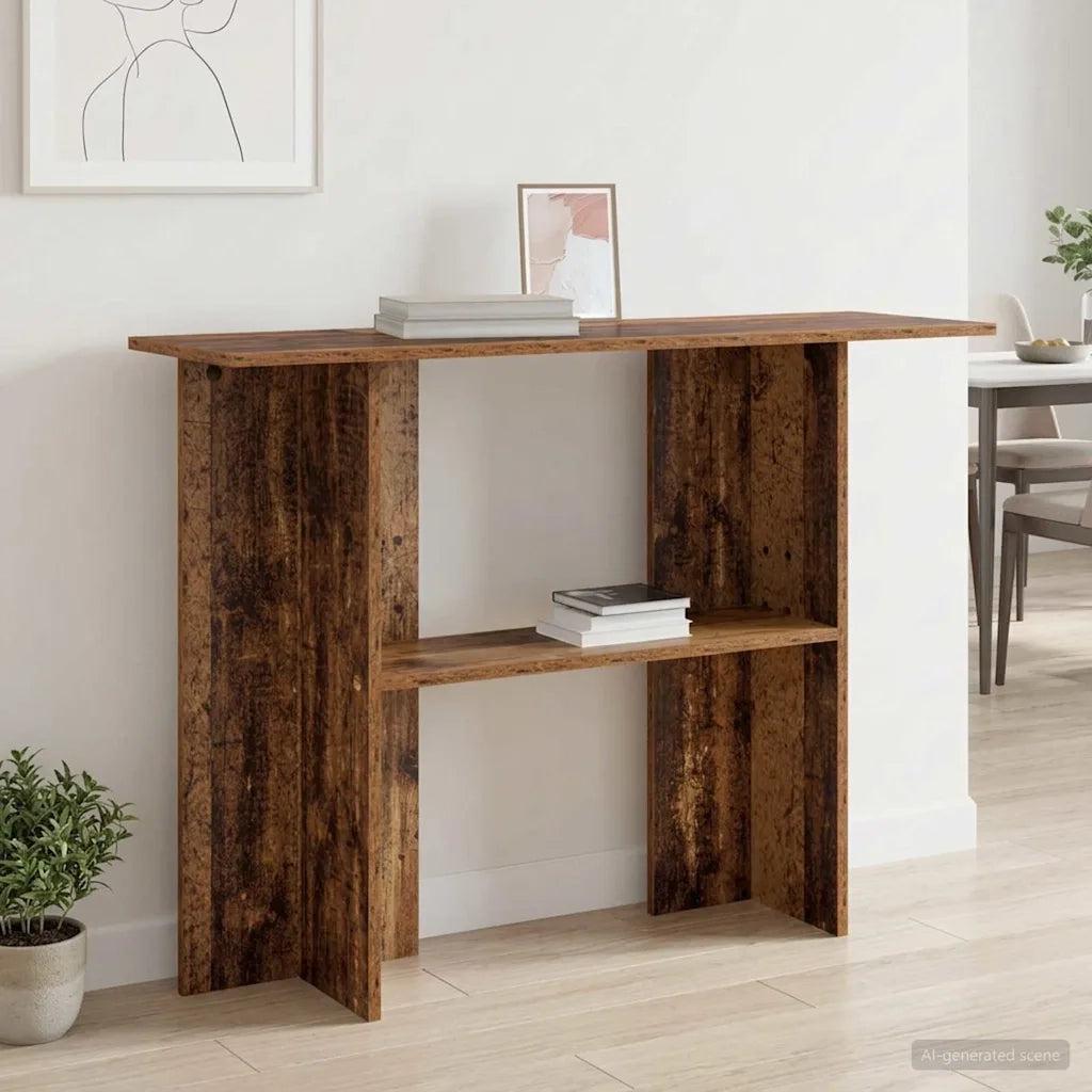 Tavolo consolle Legno antico 100 x 30 x 75 cm