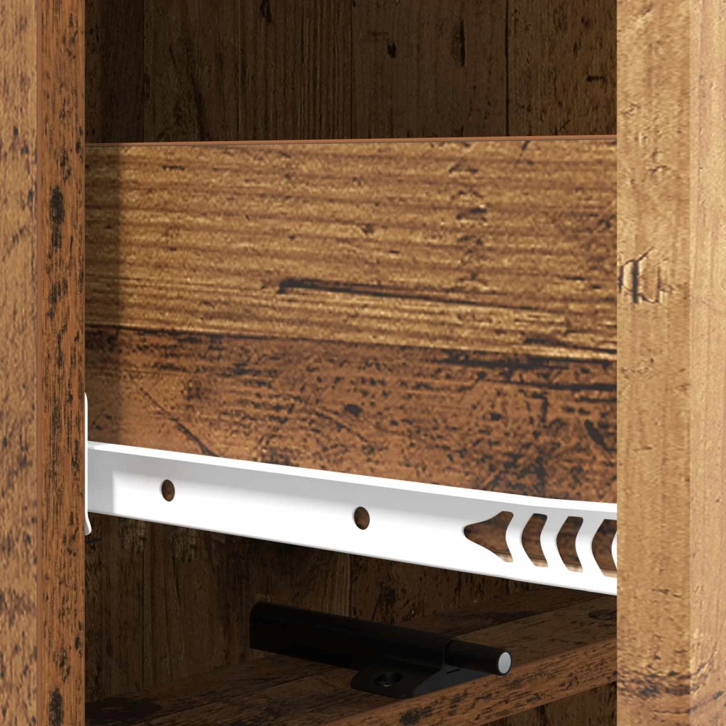 Mobile con Cassetti Legno antico 33 x 34,5 x 92 cm 894393