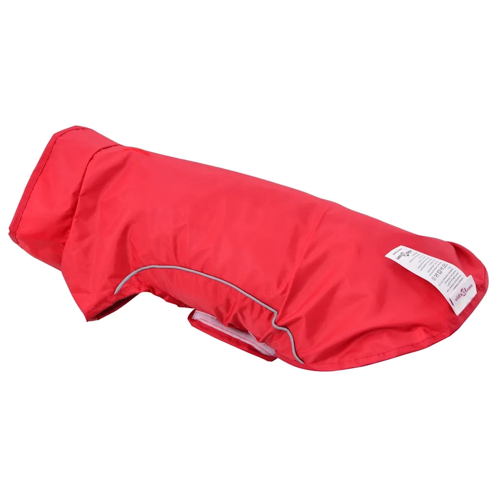 Impermeabile per Cani con Strisce Riflettenti Poliestere S CFW1503712