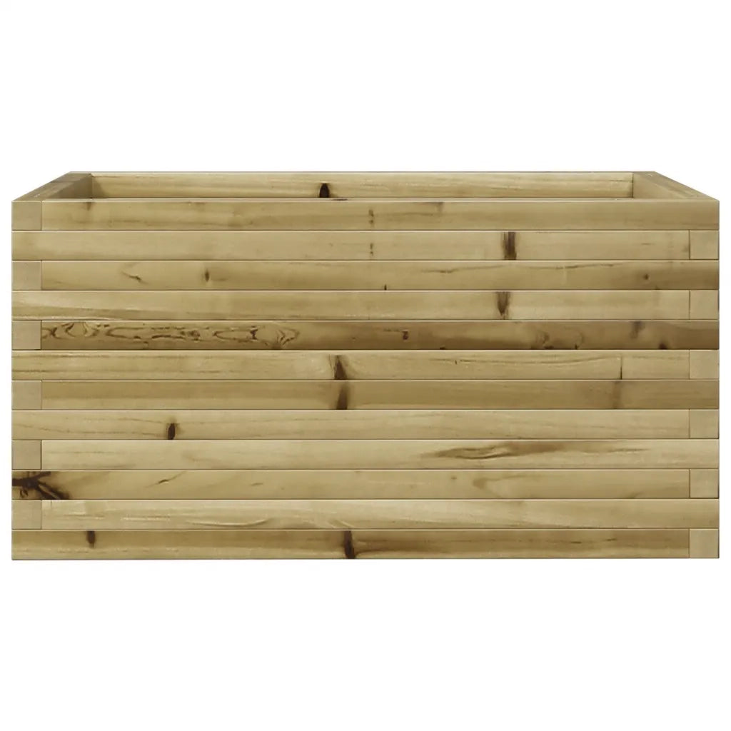 Fioriera | Cassetta per fiori | Vaso da Giardino 90x60x45,5 cm in Legno di Pino Impregnato