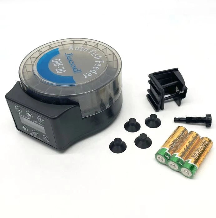 Jebao DRF-20 - mangiatoia automatica con connessione Bluetooth e display LCD