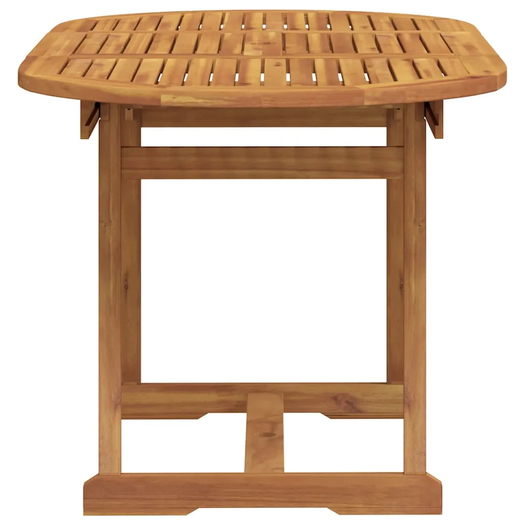 Set Pranzo da Giardino 5pz Legno Massello di Acacia e Textilene 3279322