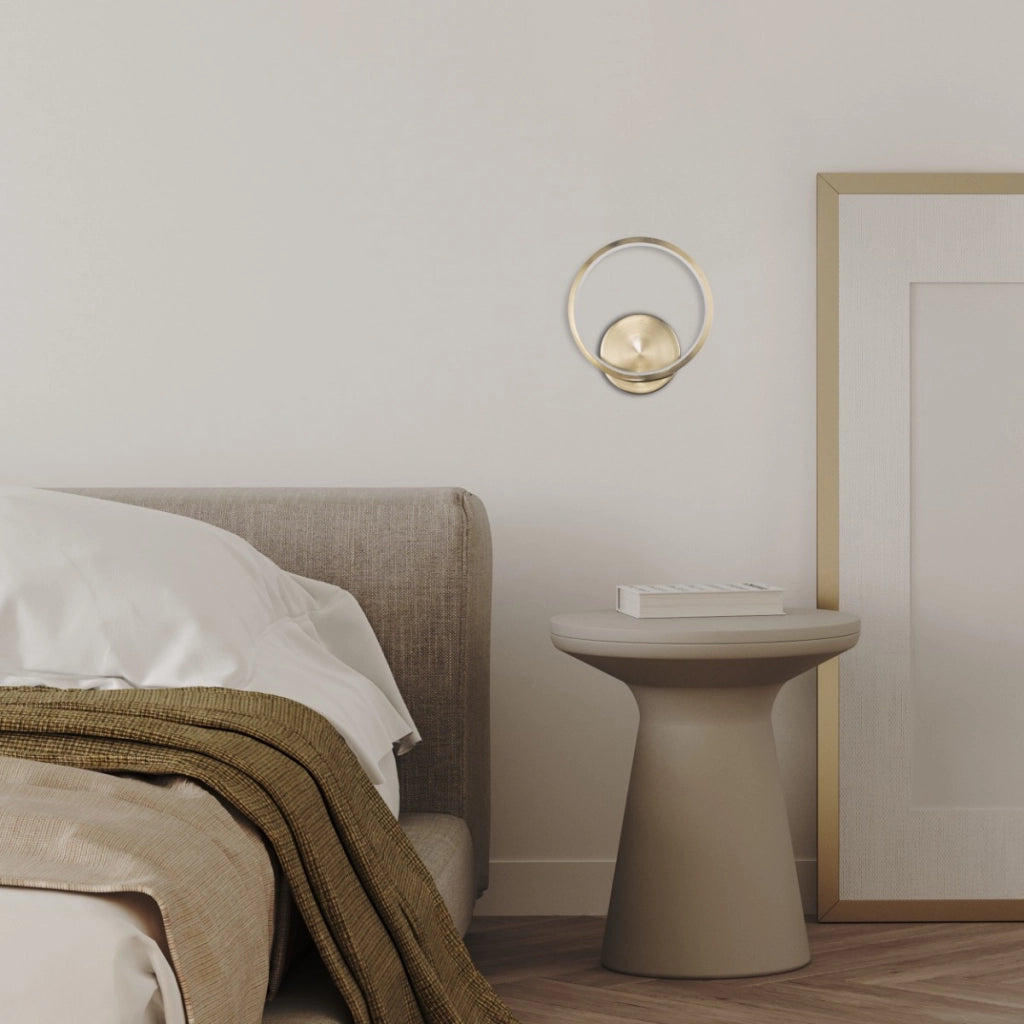 Polux ROMAN applique moderna LED 18W 4000K oro/bianco
