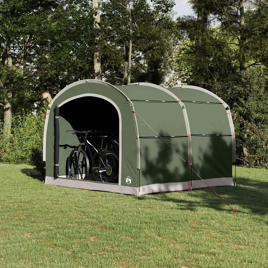 Tenda con tetto-Tenda da campeggio Verde 268 x 240 x 191 cm Poliestere