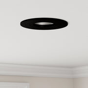 Fari incassati 12 pz Rotondo GU10 Nero Ã˜91 mm