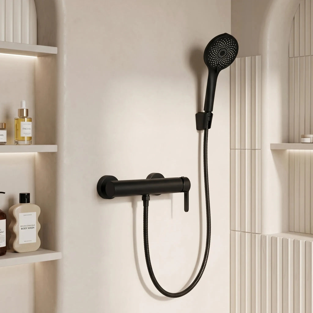 Rubinetto Per Vasca Rea Ontario Side Black