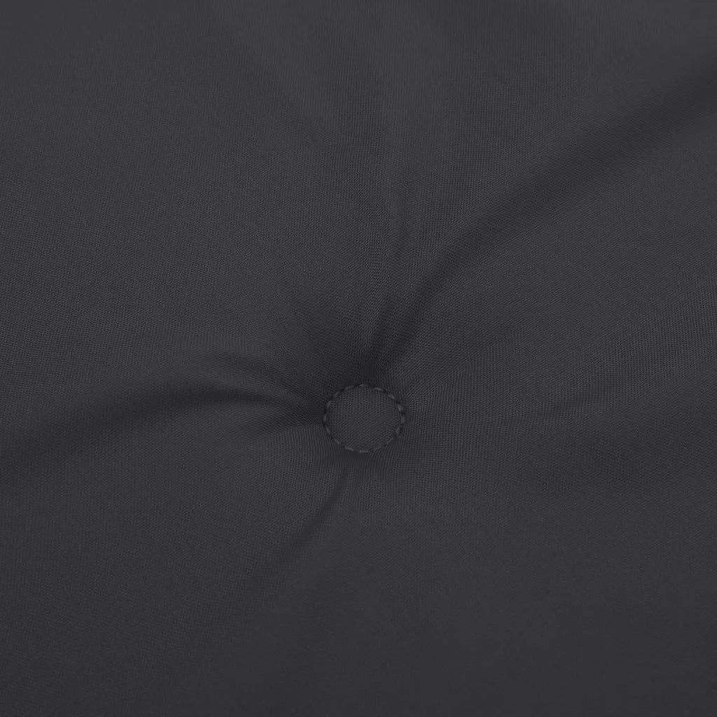 Cuscini per Sedia 6 pz Neri 100x50x3 cm in Tessuto Oxford