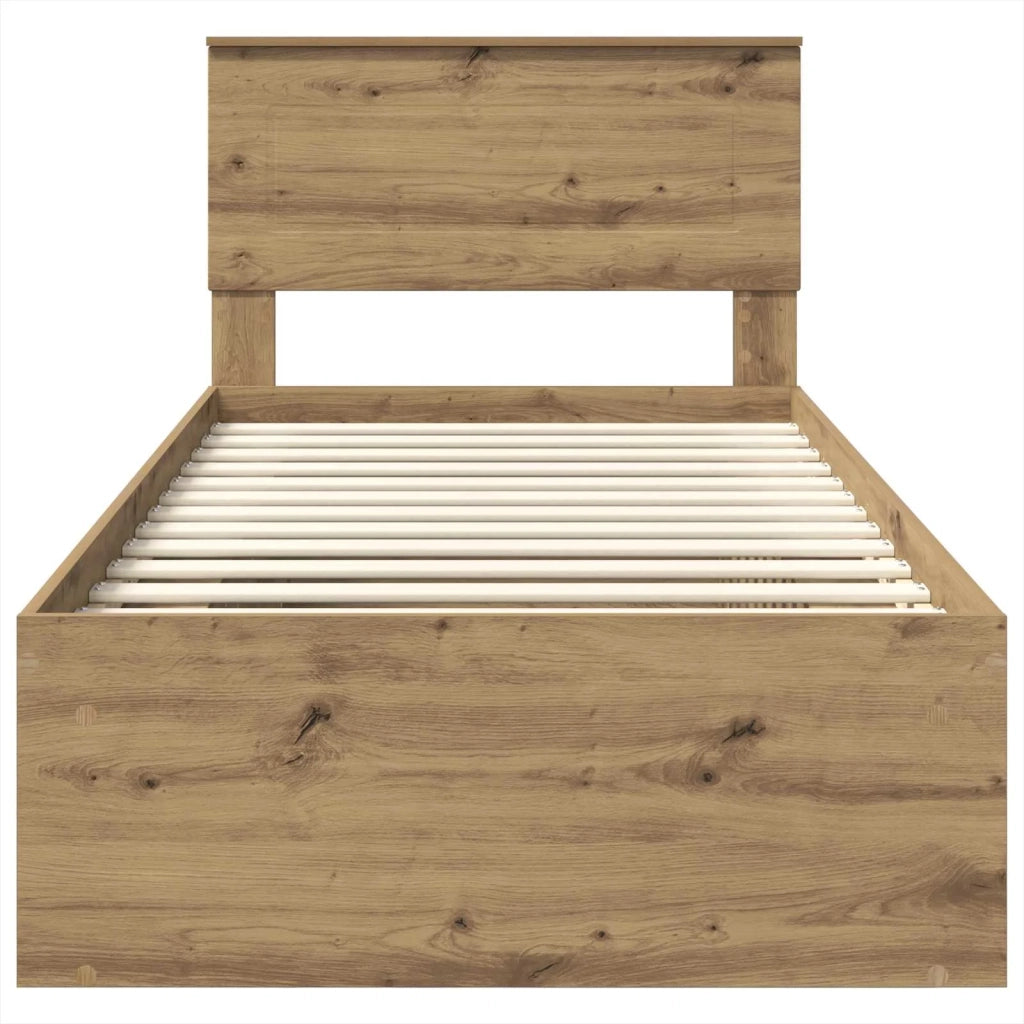 Struttura del letto Rovere Artigianale 100 x 200 cm 3407921