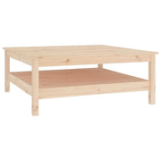 Tavolino da salotto | Tavolino da caff¨¨ | Tavolino da Soggiorno 100x100x40 cm in legno massello di pino