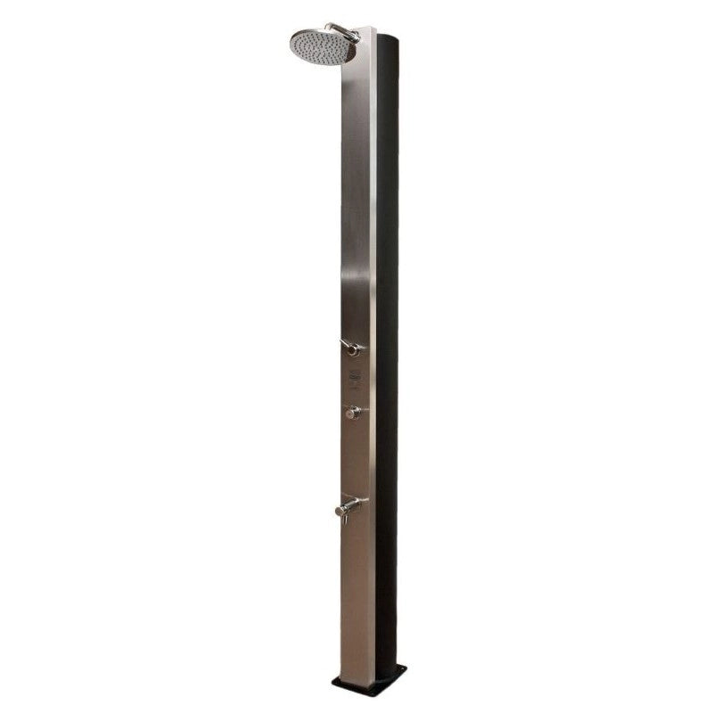 Miscelatore lavello in memory foam in ottone nero COLORADO H. 36 cm