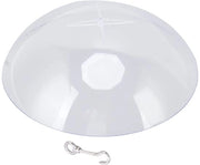 Copertura per alimentatore per uccelli - Resistente ai topi - Sfida al tempo - Acquario trasparente - 27x9cm - Protezione contro pioggia/neve - Incluso gancio - Protezione per alimentatore per uccelli