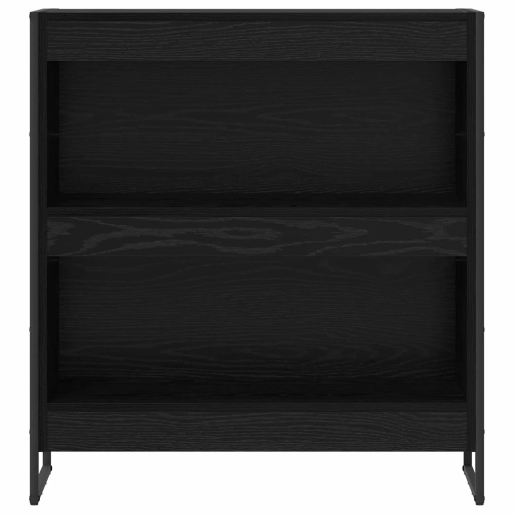 Armadio per Libri Rovere Nero 80 x 30 x 86,5 cm 886408