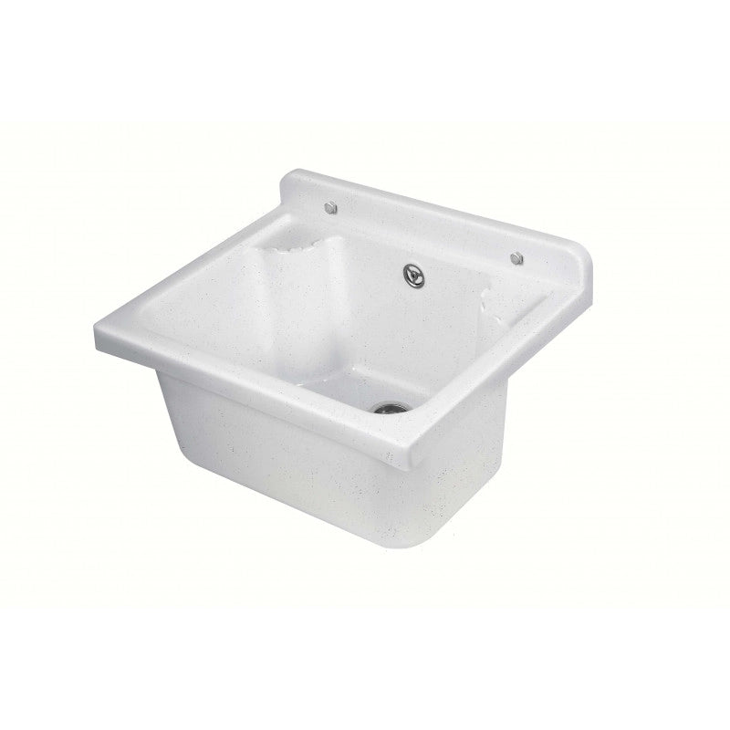 Pilozzo Mini a muro 42,5x34 cm da esterno  Marmo  Compatto e resistente  Giardino e garage  Kit di montaggio  Negrari