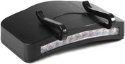 Lanterna da cappello con clip per LED - Ideale per pesca notturna e campeggio - Nero - Leggera e compatta - Adatta per escursioni