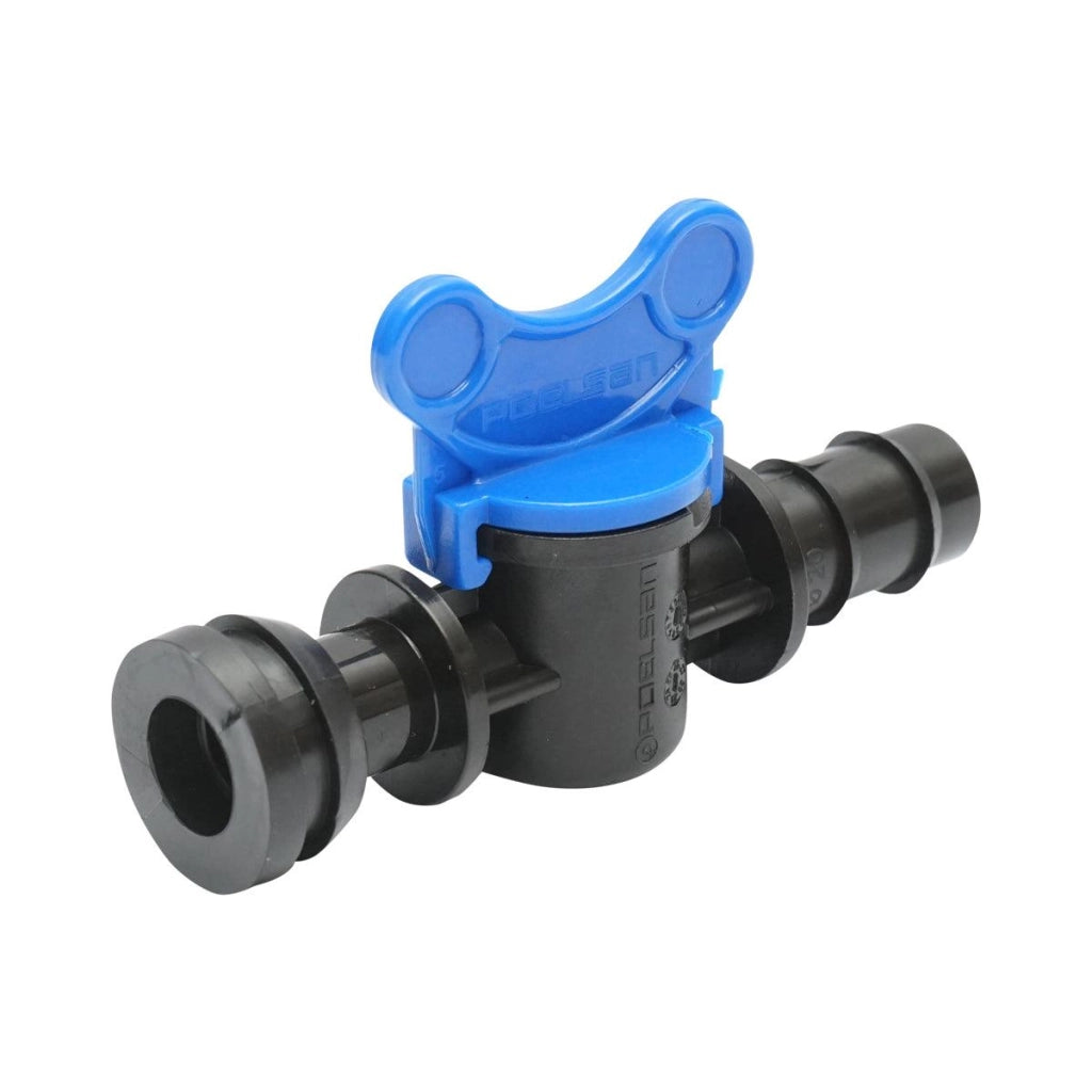 Valvola PN4-20x20mm per sistemi di irrigazione a goccia, Rubinetto per Tubi di irrigazione a Goccia