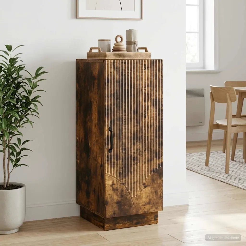 Credenza Rovere Fumo 33 x 34,5 x 87 cm Legno ingegnerizzato 895290