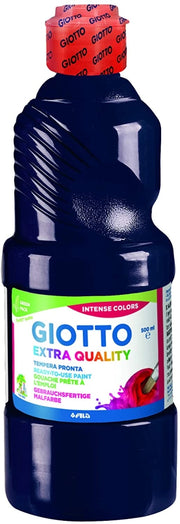 GIOTTO TEMPERA 500ML NERO LAVABILE SENZA GLUTINE