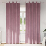 Tende oscuranti 2 pcs Rosa scuro 140 x 225 cm Velluto 4107240
