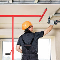 Sollevatore pannelli cartongesso max 50kg, altezza 190-330cm, Carrello Alzapannelli Alzalastre