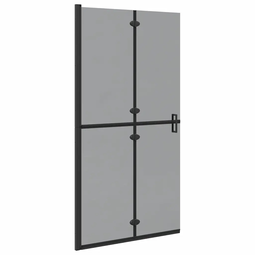 Parete doccia walk-in Nero 100 x 6,5 x 190 cm CFW6036916
