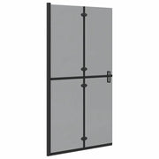 Parete doccia walk-in Nero 100 x 6,5 x 190 cm CFW6036916