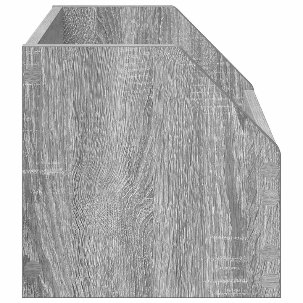 Scatola per album in vinile Sonoma grigio 38 x 30 x 29 cm 8012820
