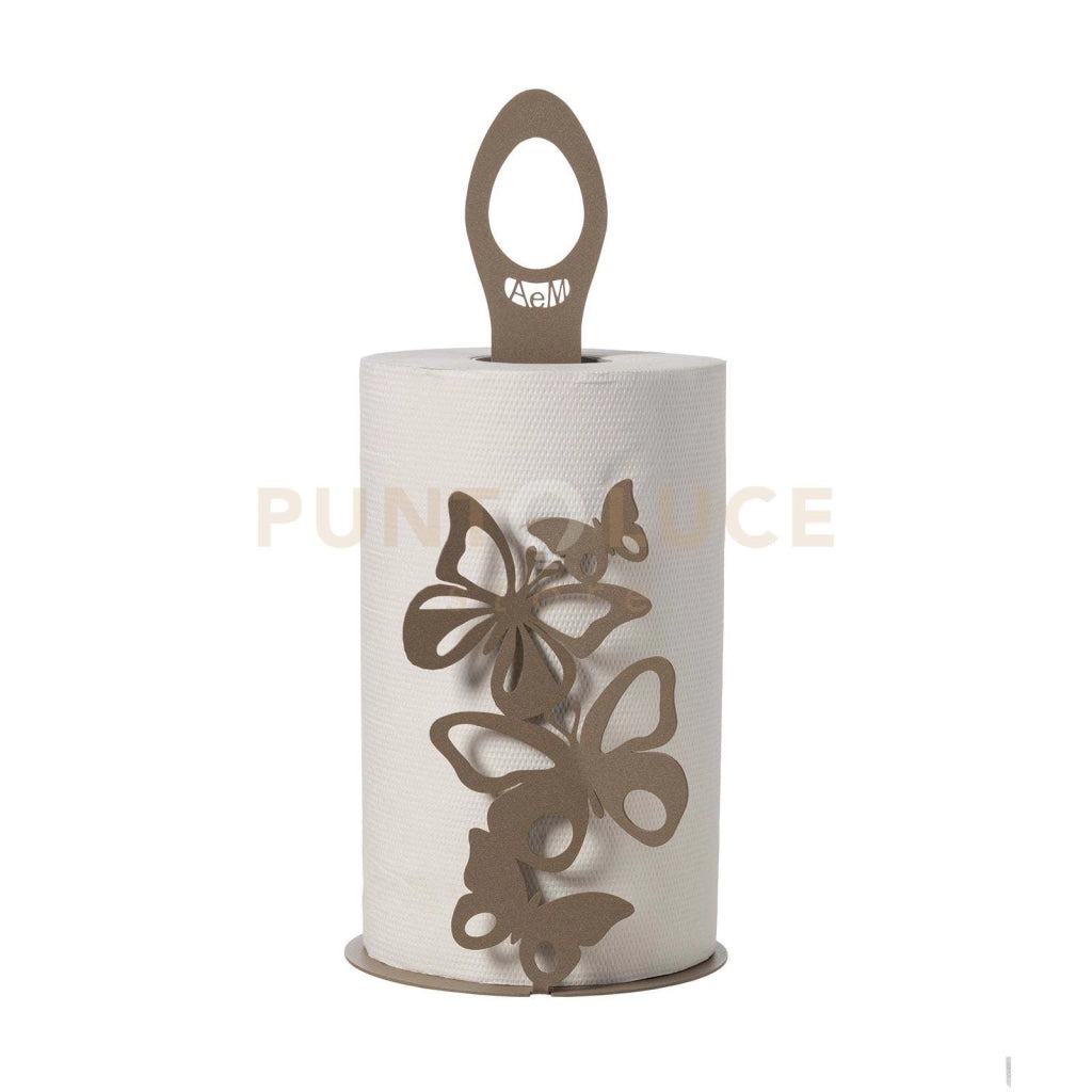 Porta rotoli Farfalloso Beige