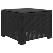 Divano da Giardino a 1 Posto con Cuscino Aspetto Rattan PP 8011761