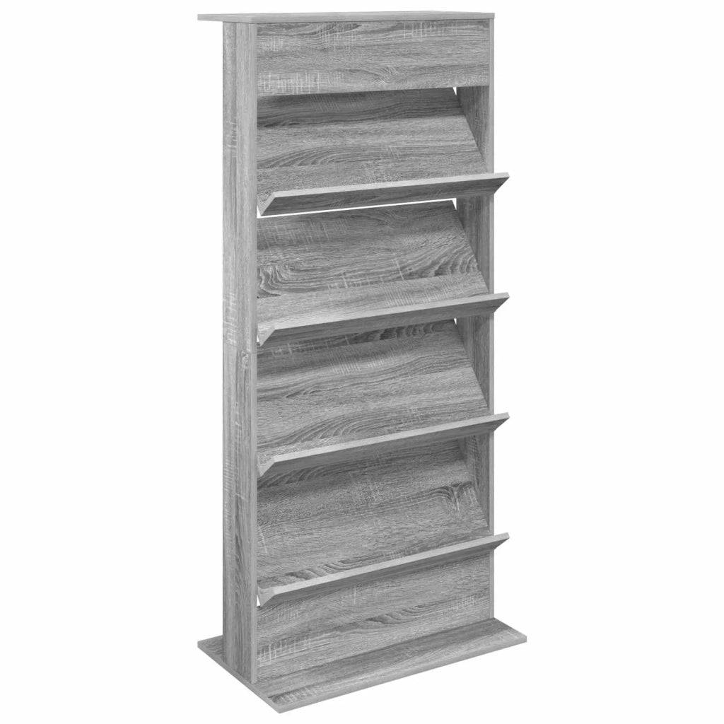 Scaffale per riviste Grigio Sonoma 70 x 41 x 156 cm