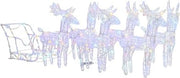 Illuminazione di Natale per Esterni - Renditore di Natale Illuminato - Figure di Natale Illuminate